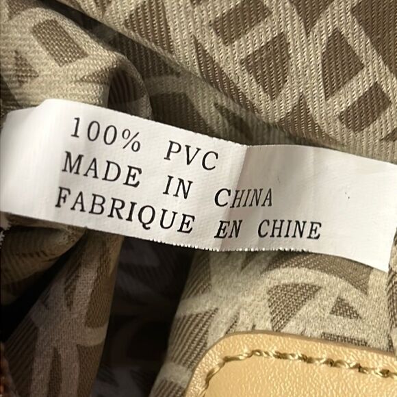 Marc Fisher Brown Zip Code Buckle Saddle Handbag - Picture 15 of 16